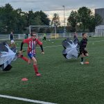 Entrainement au parachute ralentisseur